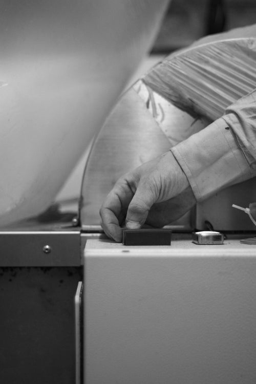 ruvido process production